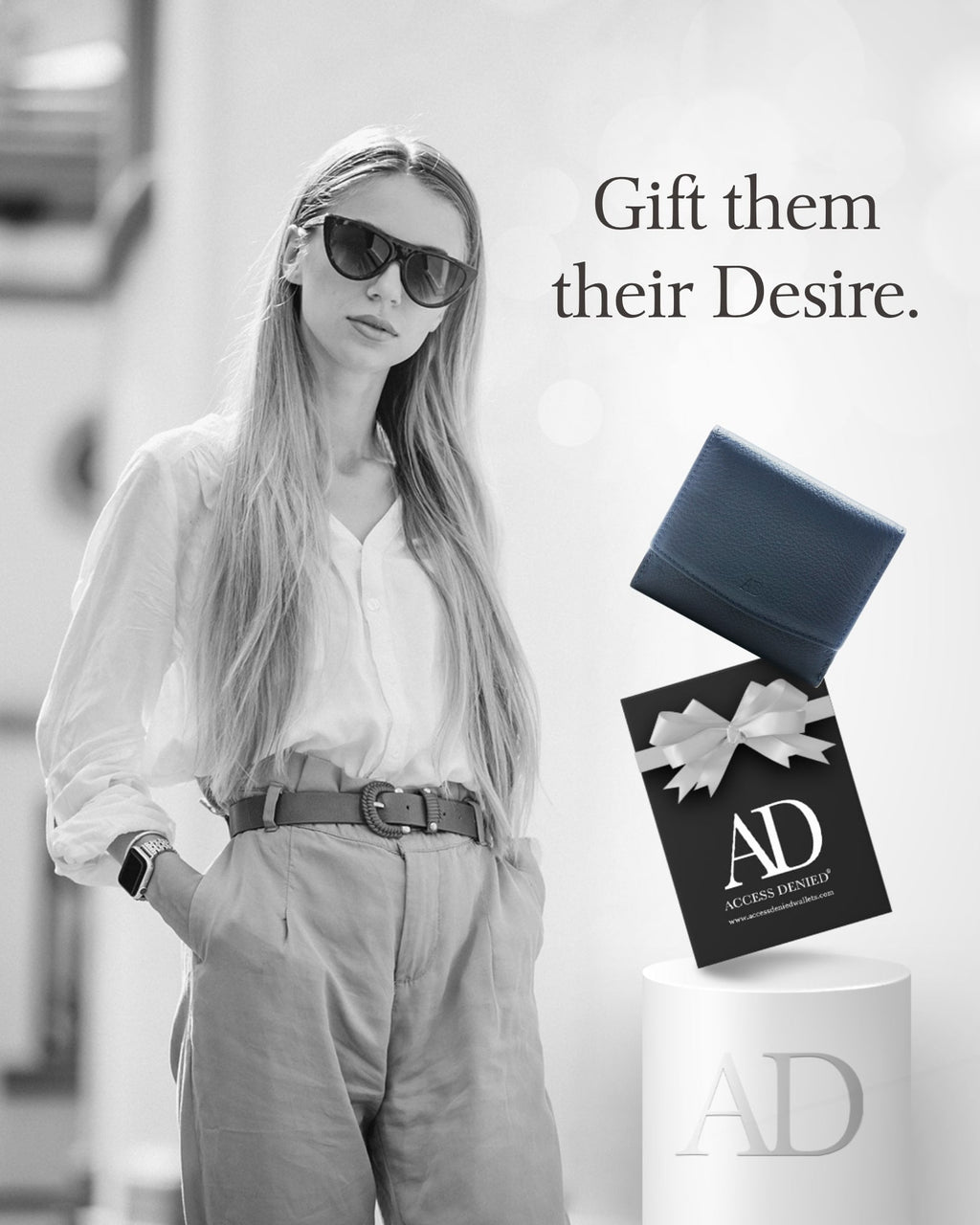 Small Wallets For Women - Leather Slim Compact Trifold Womens Wallet Credit Card Holder Mini Coin Pouch Gifts For Women - Image 6