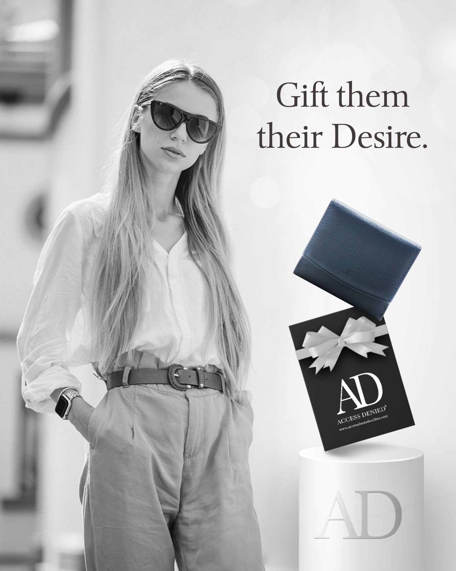 Small Wallets For Women - Leather Slim Compact Trifold Womens Wallet Credit Card Holder Mini Coin Pouch Gifts For Women - Image 6