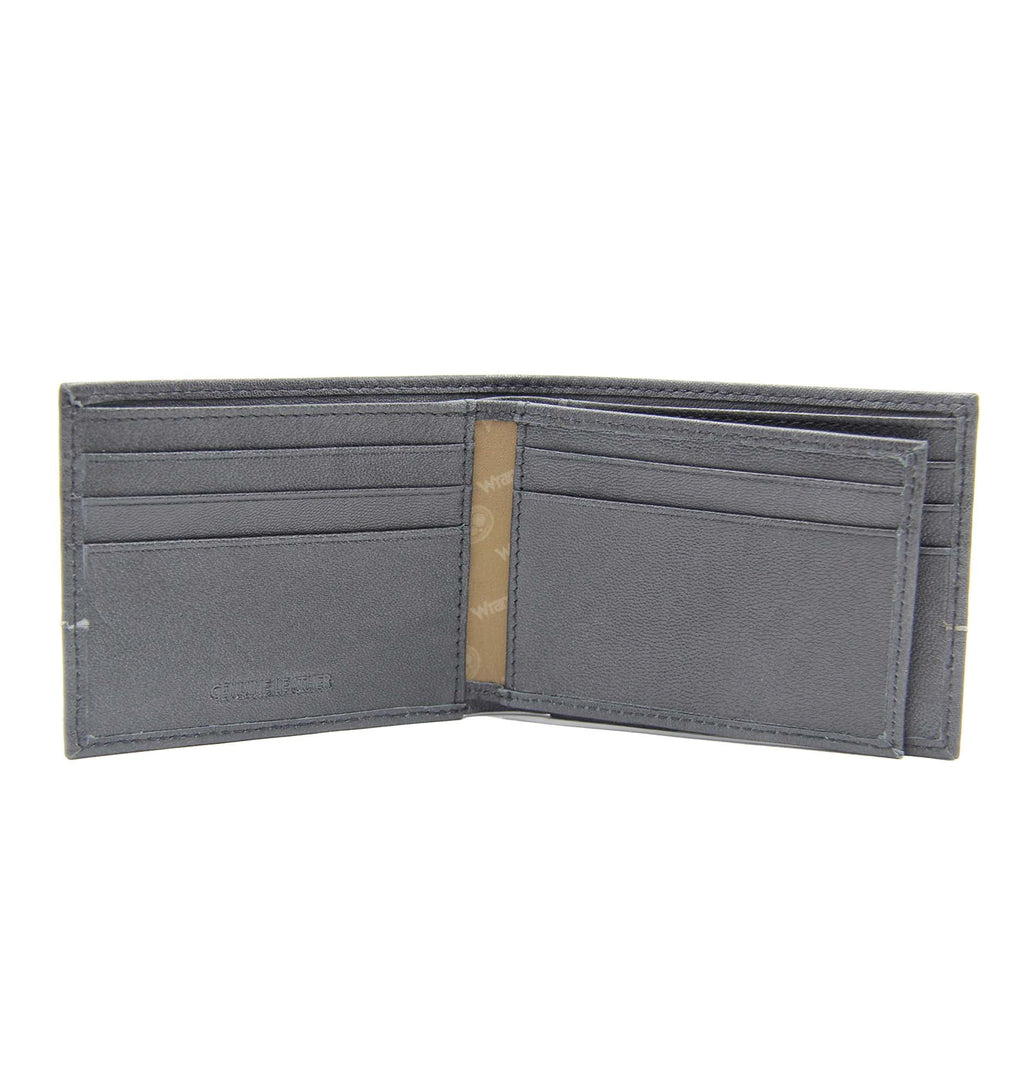 Leather Bifold Wallet - Black - Image 4
