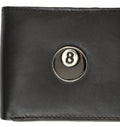 8 Ball Design Mens Genuine Leather Bifold Wallet 1146-7 (C)