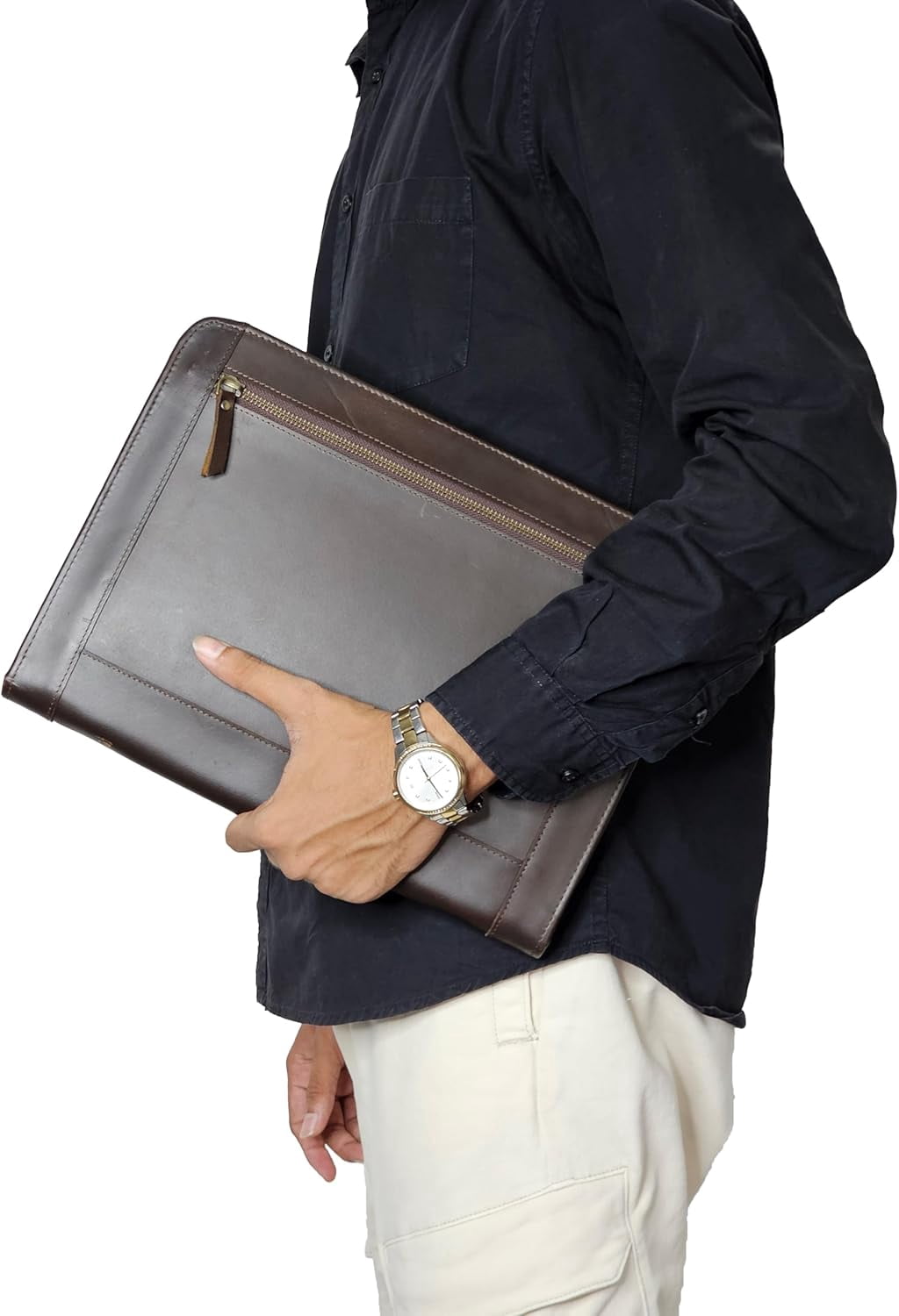 Business Portfolio | Professional Organizer Men & Women | Padfolio with Sleeves for documents & Compatible with pro 1... - Image 5