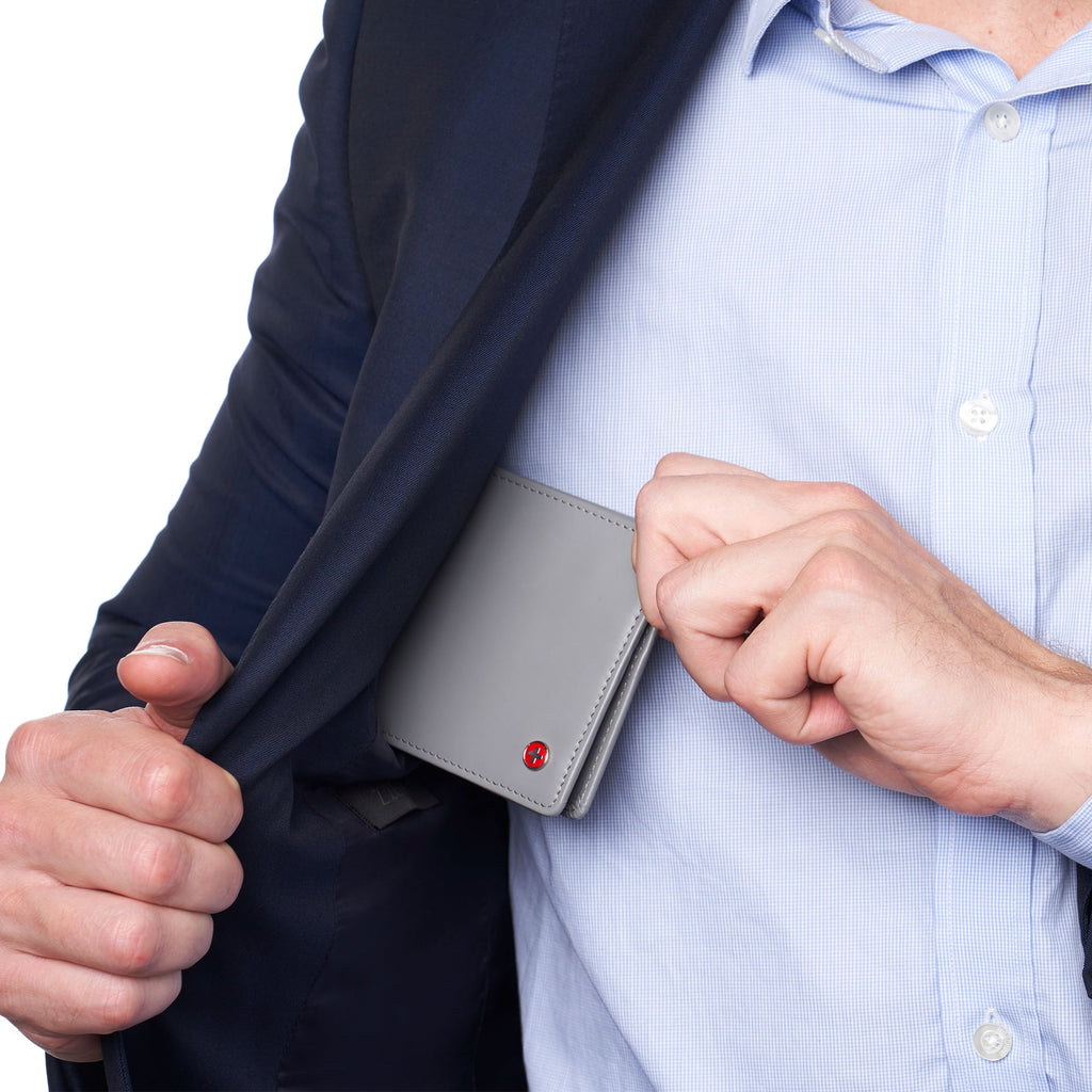 Connor Executive Bifold Wallet | Business Passcase for Men | Premium Leather | Dual ID Windows | RFID Blocking | Gift Box Included - Image 5