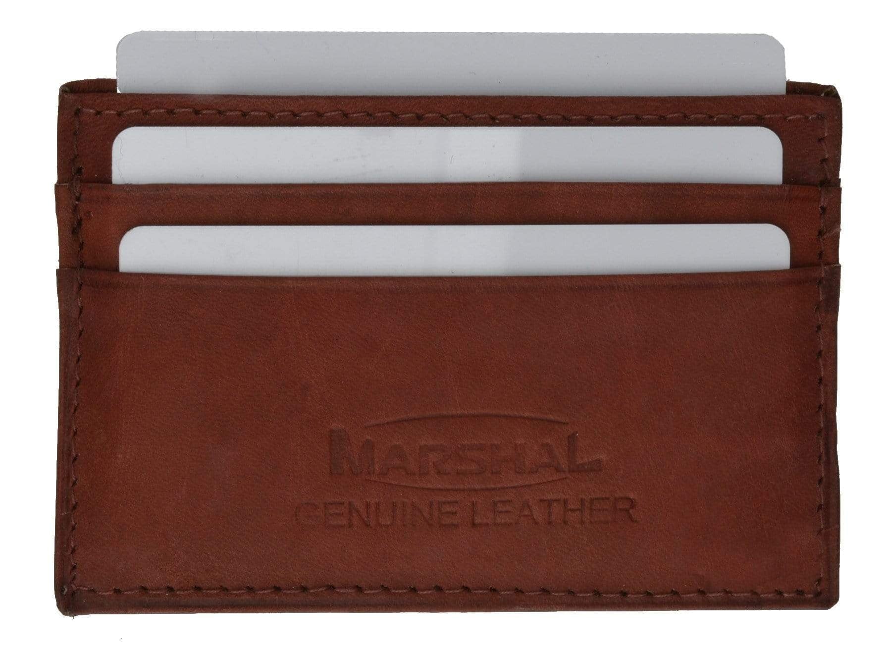 Genuine Leather Slim Thin Credit Card Holder 170 CF (C) - Image 5