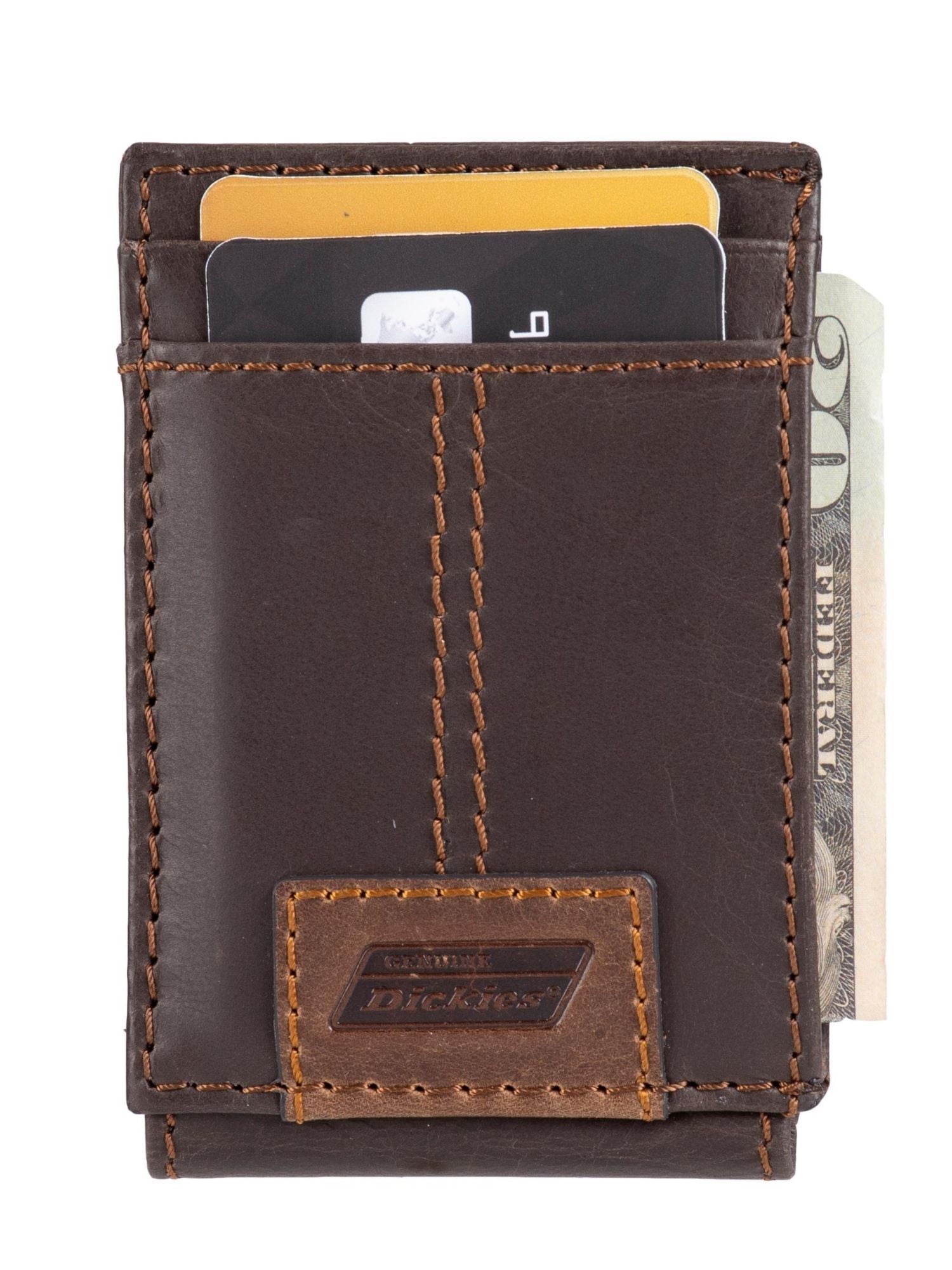 Men's RFID Leather Magnetic Front Pocket Wallet - Image 3