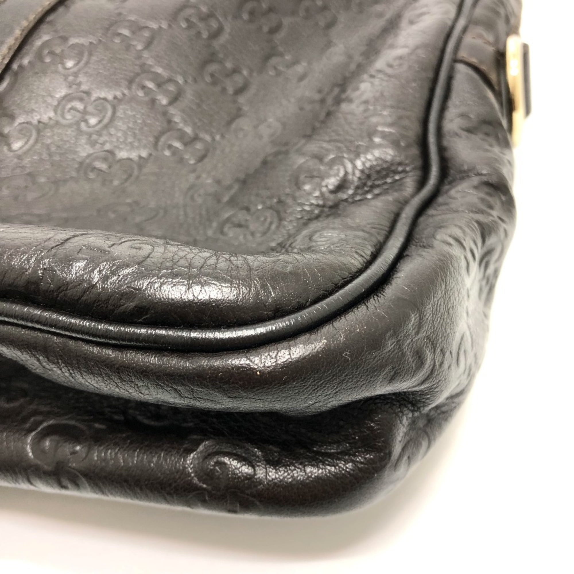 Pre-Owned 201480 Shima Line Handbag/Business Bag/Briefcase Leather Men's Brown (Good) - Image 3