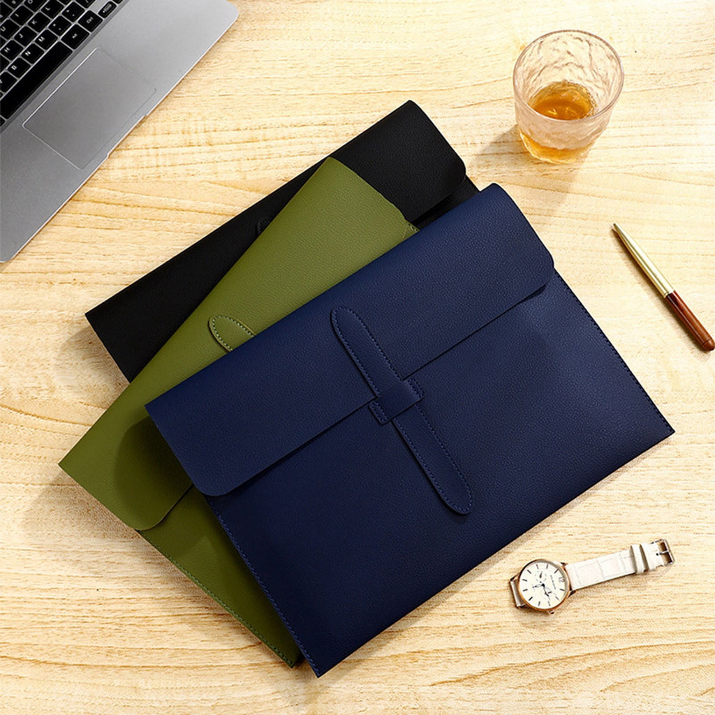 NANDIYNZHI 1Pc Leather Padfolio Portfolio Binder Organizer, Thickened Leather Folder Folder, Professional Conference Meeting Business Folder - Image 5