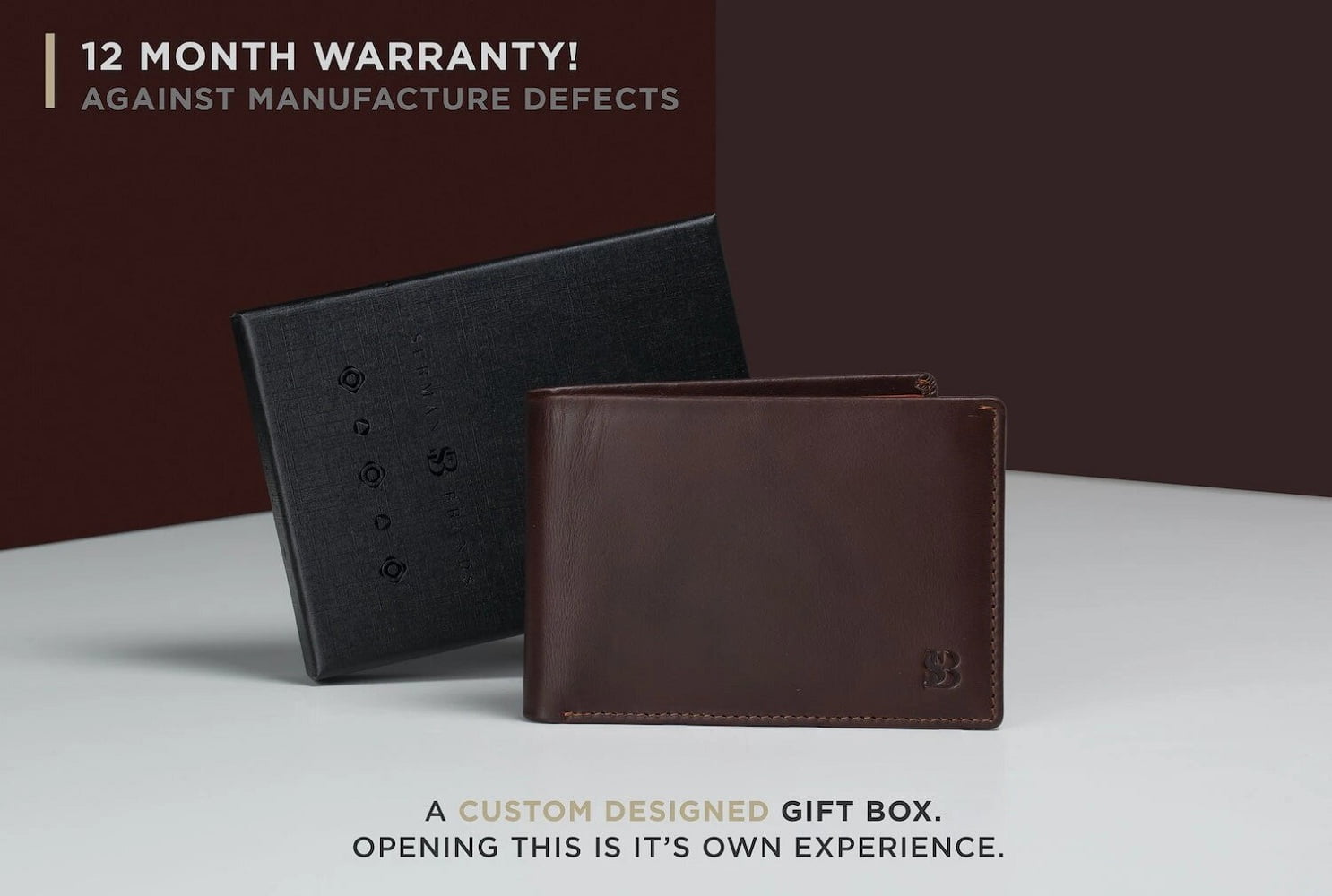 Mens Slim Bifold Wallet | RFID Blocking Minimalist | Front Pocket | Full Grain Leather Wallets for Men | Thin & Styli... - Image 6