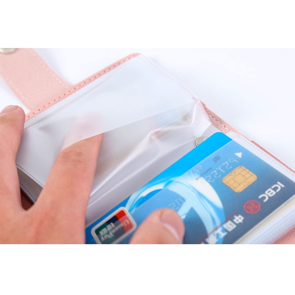 Credit Card Wallet Mini Slim Card Holder Coin Purse PU Leather ID Credit Card Holder for Men and Women - Image 6
