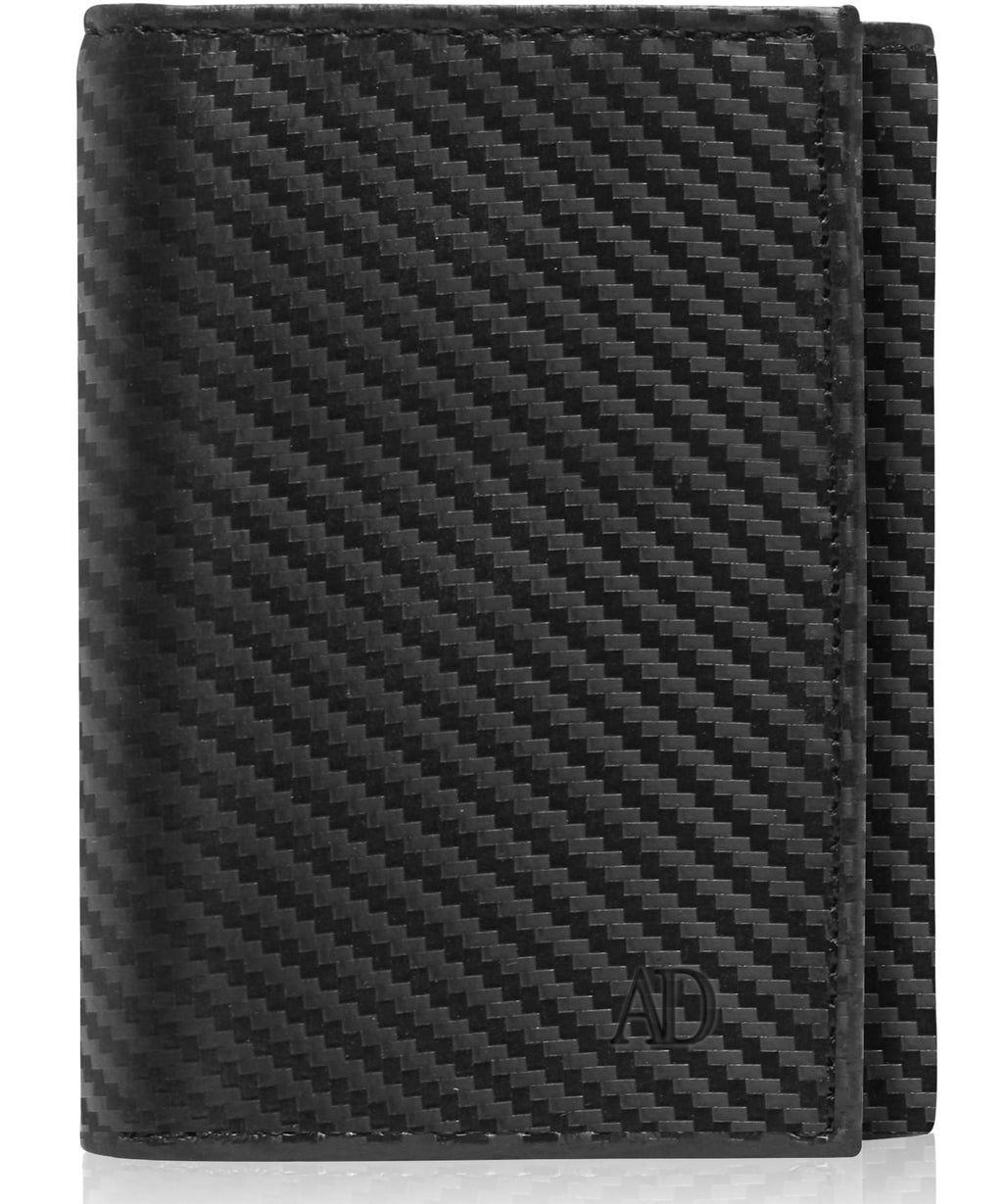 Genuine Leather Trifold Wallets For Men - Mens Trifold Wallet With ID Window Gifts For Men RFID Blocking - Image 5