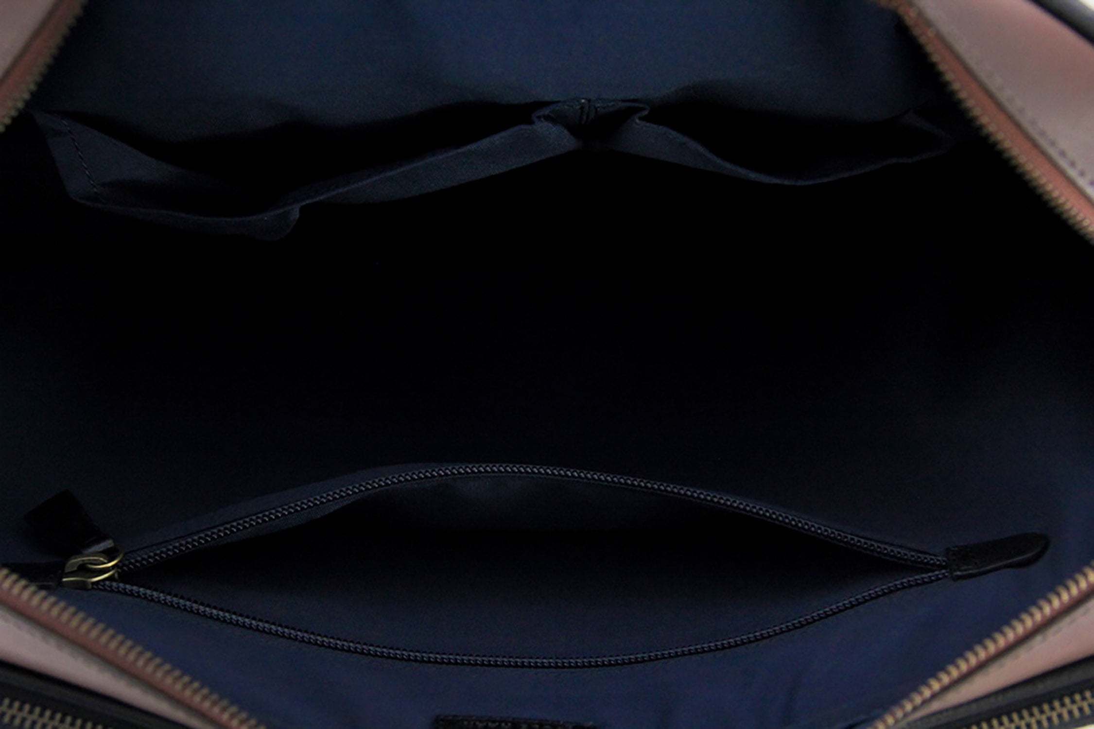 Zeckos Cole Haan Buchannon Leather Briefcase Travel Attache Case - Image 3