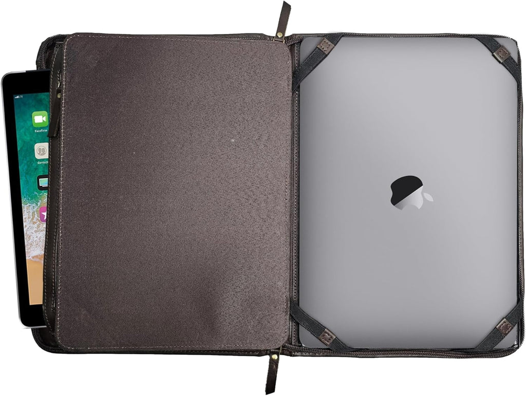 Business Portfolio | Professional Organizer Men & Women | Padfolio with Sleeves for documents & Compatible with pro 1... - Image 3