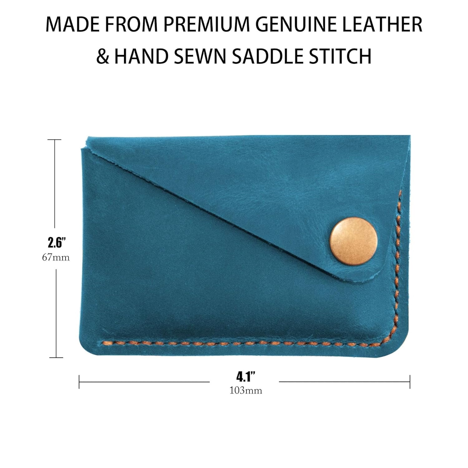 Credit Wallet, Front Pocket Wallet, Slim Wallet, Wallet, Credit , Minimalist Wallet, Fathers Day Gift (Brown) - Image 5