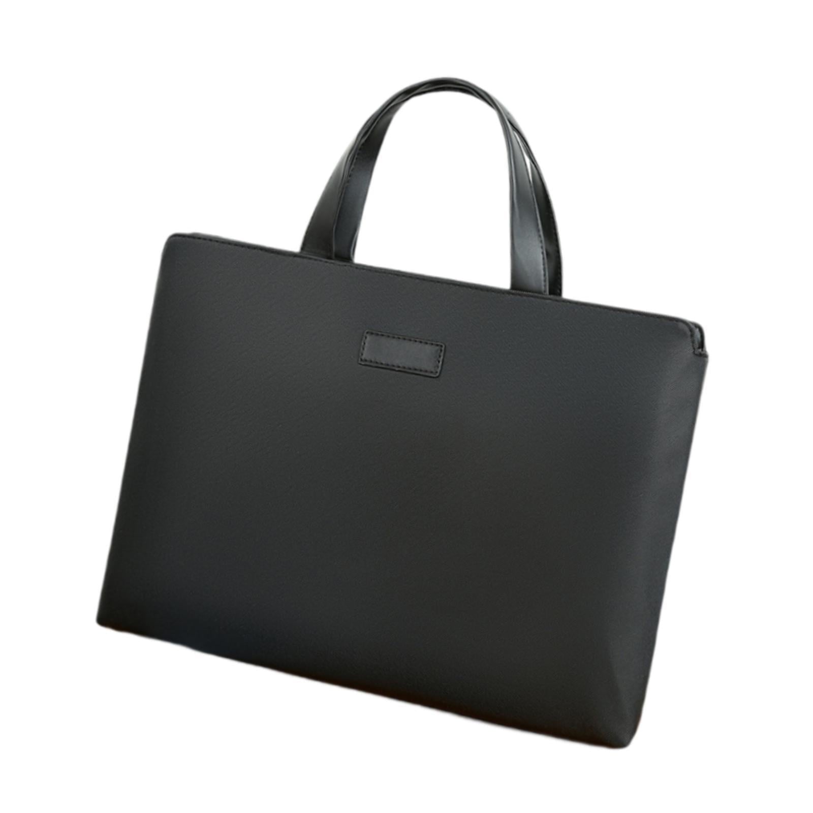 Business Bag,Large Capacity Mens Briefcase,for Business Trip Work PU Leather