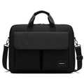 11-16''Laptop Bag for Men & Women, Water-Resistant Computer Messenger Bag, Business Briefcase with Luggage Strap for ...