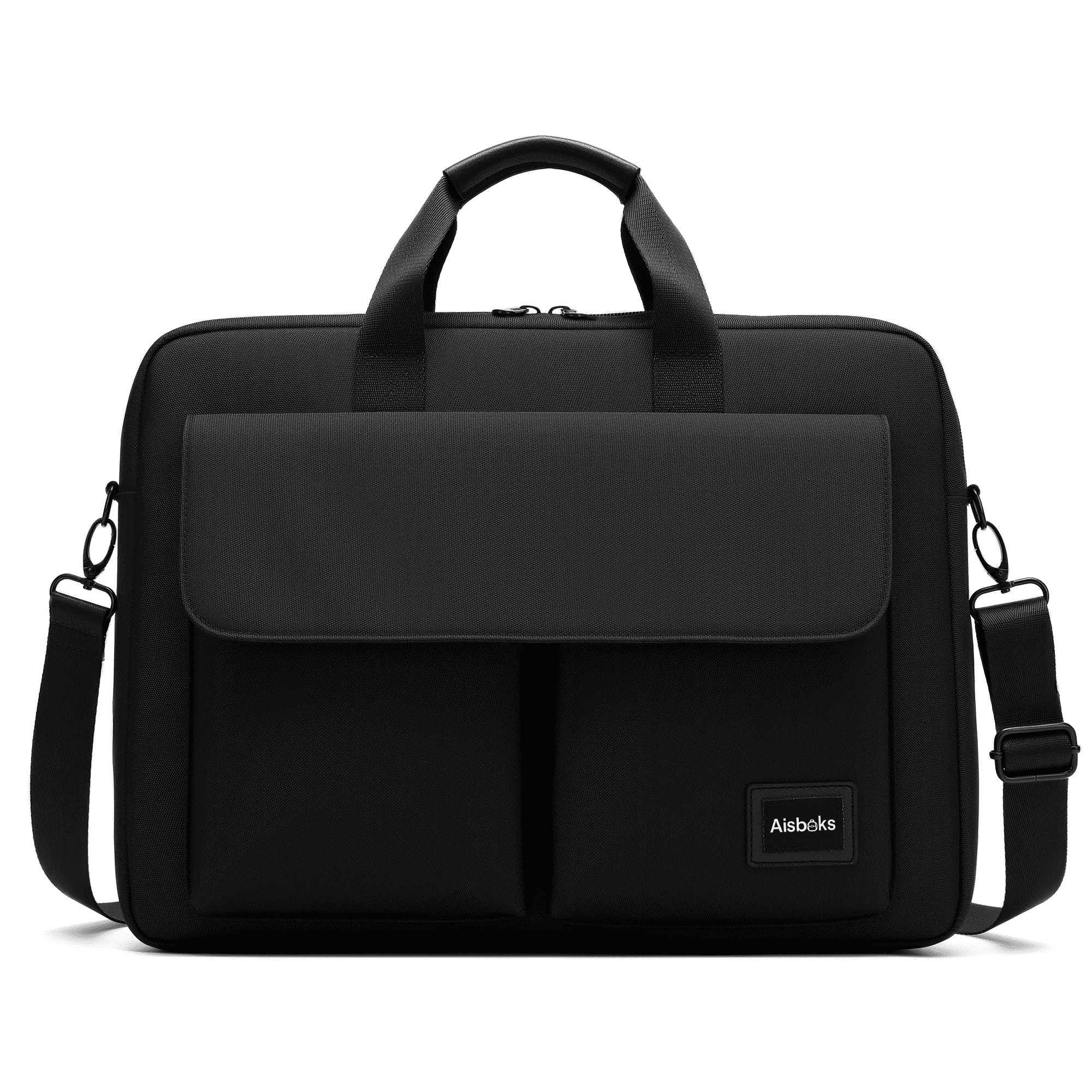 11-16''Laptop Bag for Men & Women, Water-Resistant Computer Messenger Bag, Business Briefcase with Luggage Strap for ...