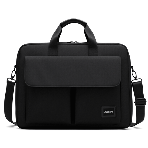 11-16''Laptop Bag for Men & Women, Water-Resistant Computer Messenger Bag, Business Briefcase with Luggage Strap for ...