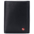 Men's Leon RFID Trifold Pocket Wallet – Genuine Leather Wallet for Men, Slim Design with ID Window & Multiple Card Sl...