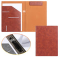 Padfolio Portfolio Resume Folder with Pocket, Premium Faux Leather Interview Writing Legal Pads Document Organizer Po...