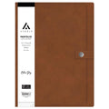 ASMBLD Faux Leather Padfolio, Letter Size, Non-Dated, Professional Portfolio with Notepad, Business Organizer for Mee...