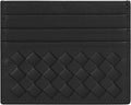 Slim Minimalist Wallet - Credit Card Holder, Leather Front Pocket Wallet Card Case for Men & Women, Grey