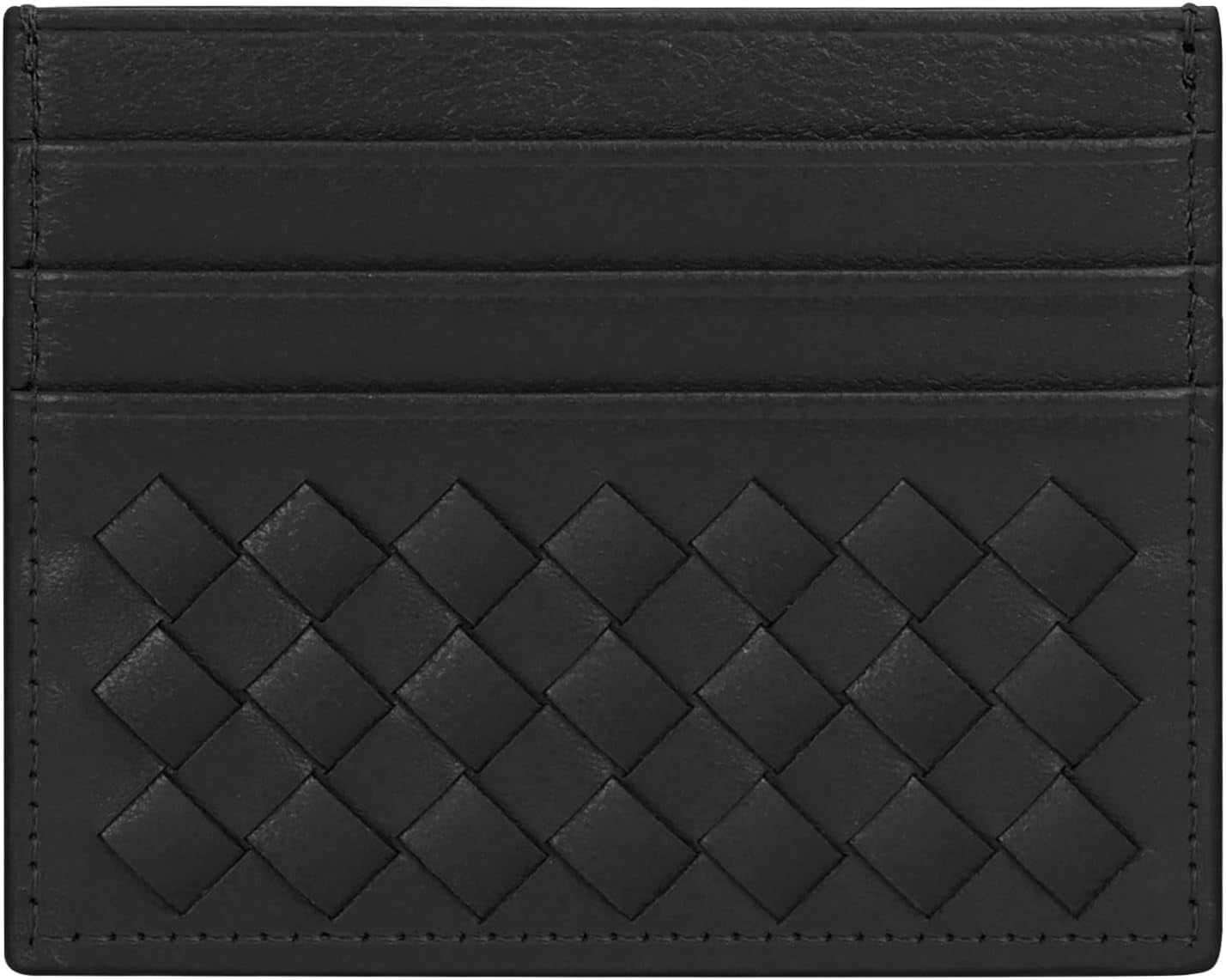 Slim Minimalist Wallet - Credit Card Holder, Leather Front Pocket Wallet Card Case for Men & Women, Grey