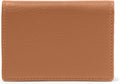 Leather Slim Case with 4 Slots & Center Pocket for s, & IDs