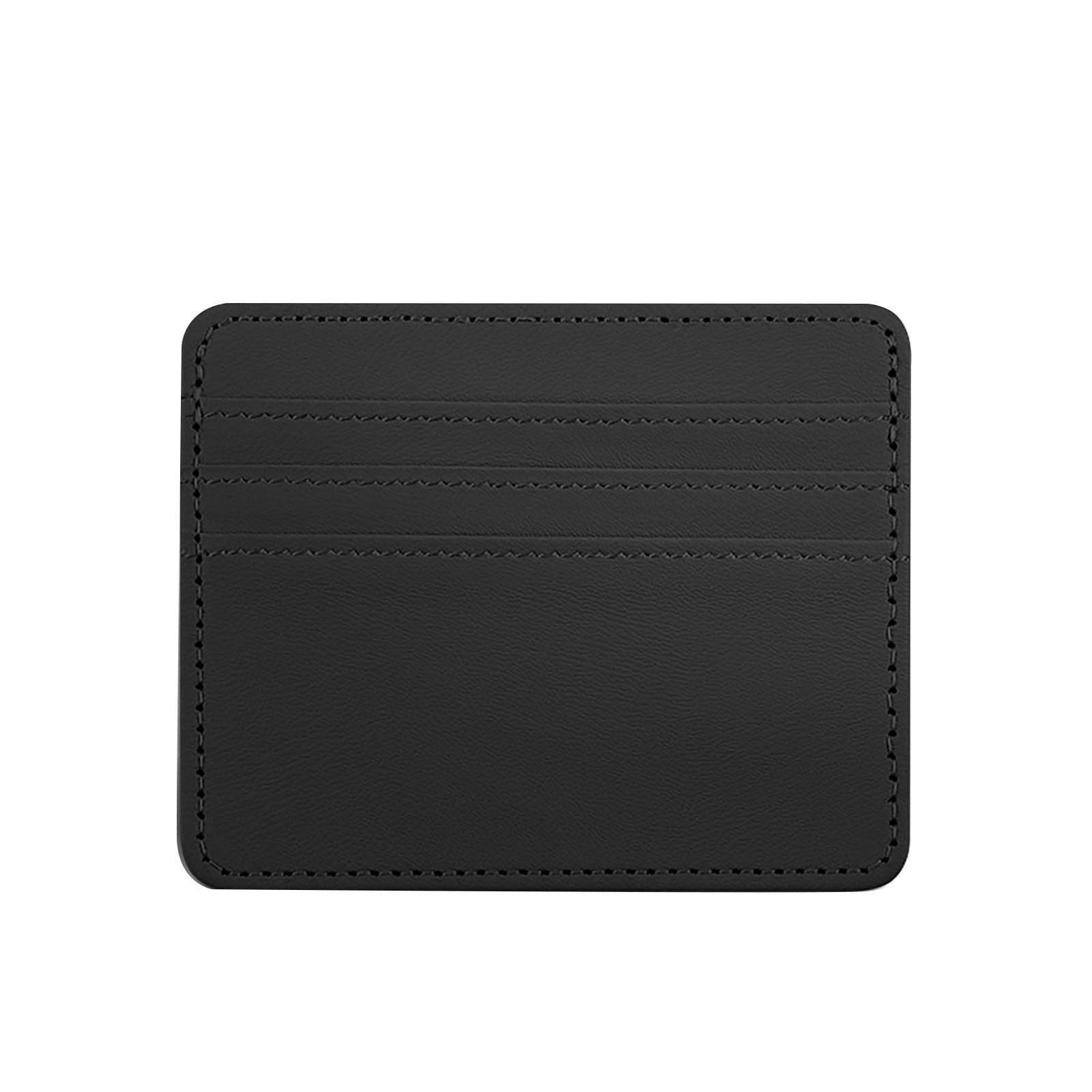 Card Wallet Credit Card Holder Slim Front Id Small Compact Leather Card Case Card Holder