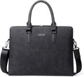 Business Bag Leather Messenger Bag Water Resistant Business Travel Briefcase Handbag Briefcase for Men
