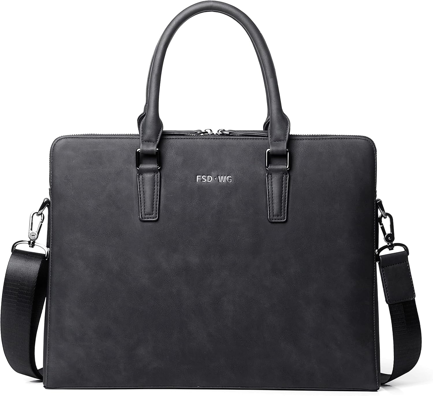 Business Bag Leather Messenger Bag Water Resistant Business Travel Briefcase Handbag Briefcase for Men