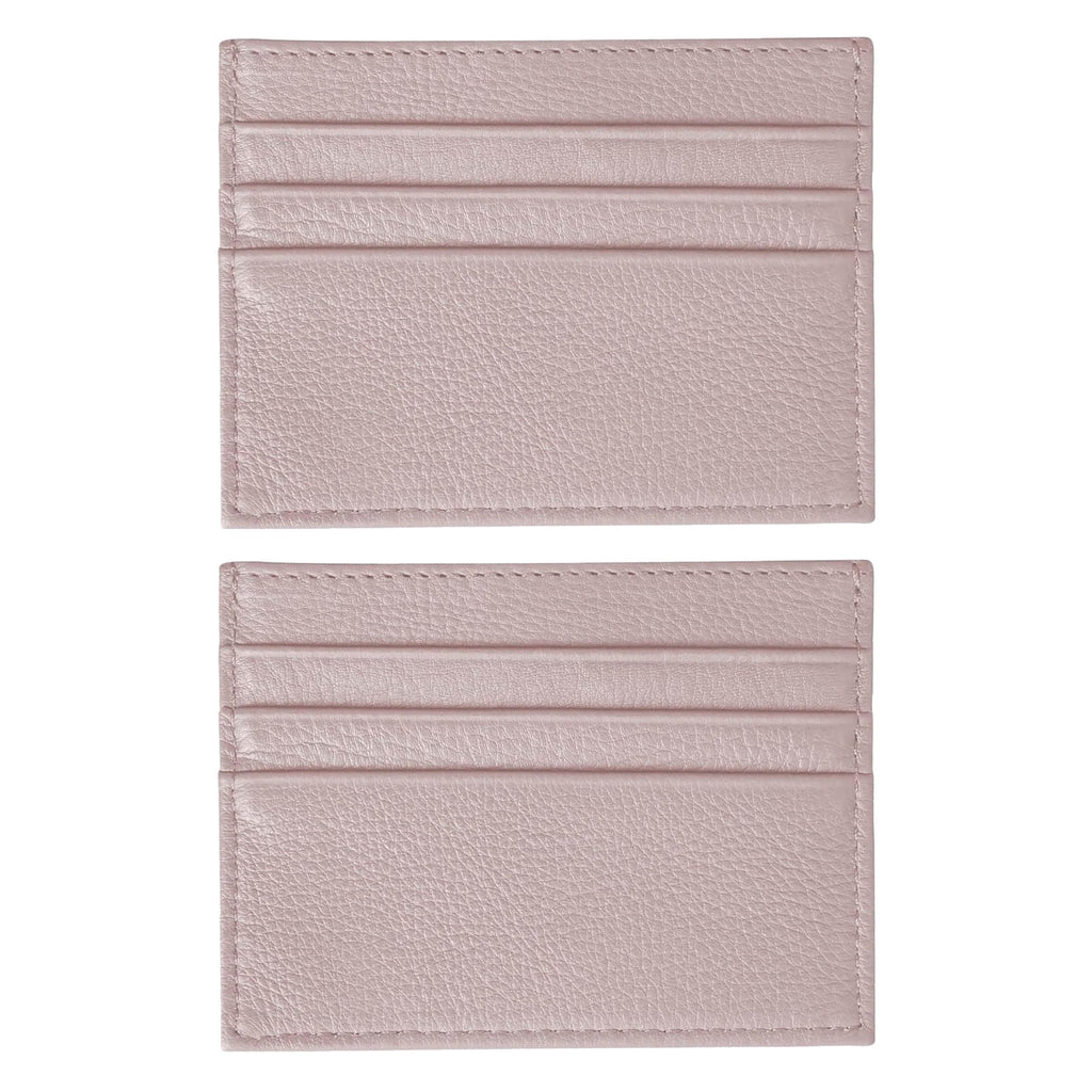 Credit Card Wallet, Super Slim Card Holder, Genuine Leather Wallet for Man and Women with 6 Card Slots and 1 Pocket
