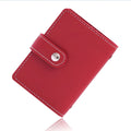 26 PU Leather ID Credit Card Holder Pocket Case Purse Wallet