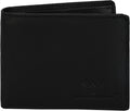 Genuine Leather RFID Blocking Wallet for Men | Slim Bifold Design with Zipper Coin Pocket, ID Window & Multiple Card Slots