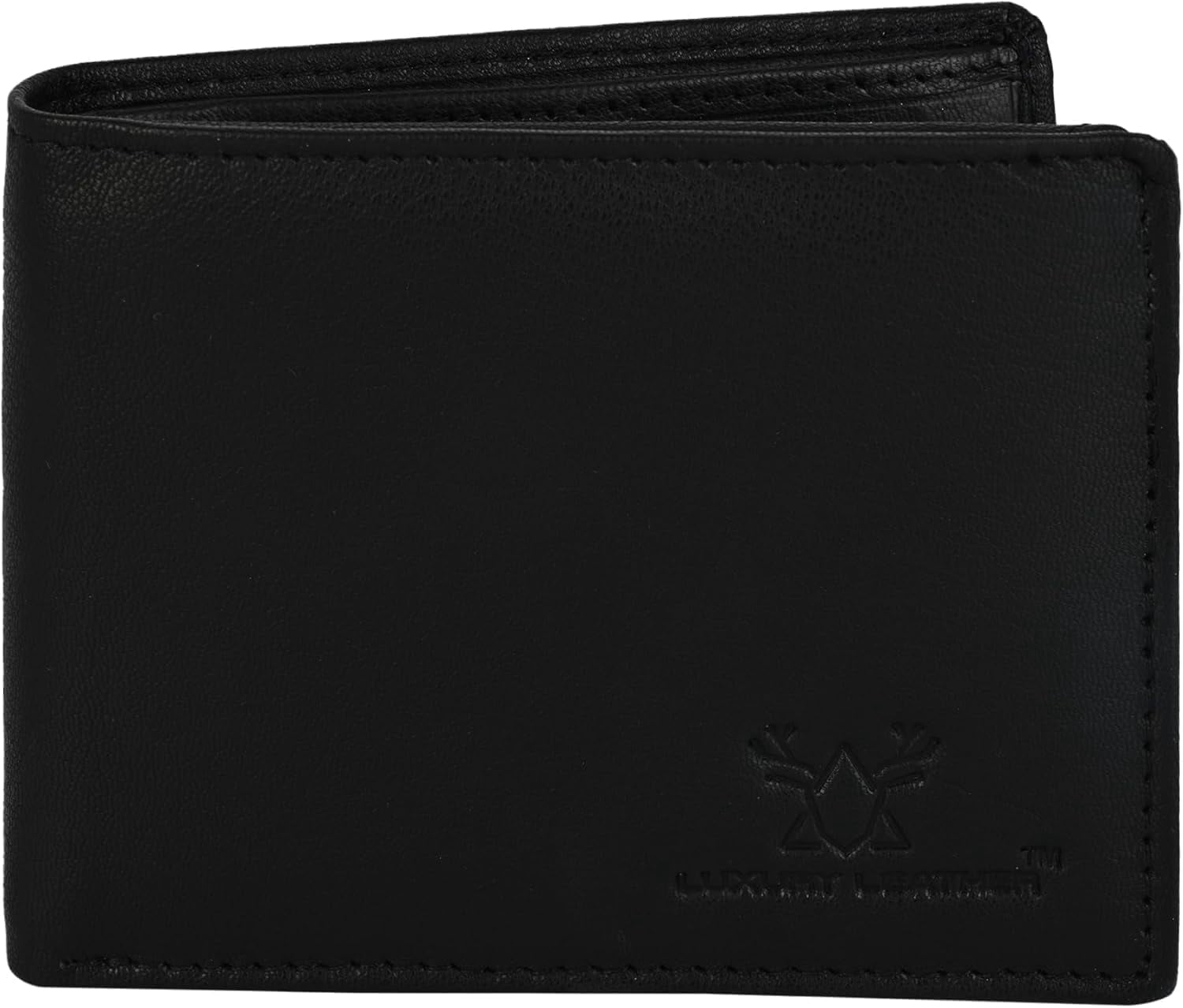 Genuine Leather RFID Blocking Wallet for Men | Slim Bifold Design with Zipper Coin Pocket, ID Window & Multiple Card Slots