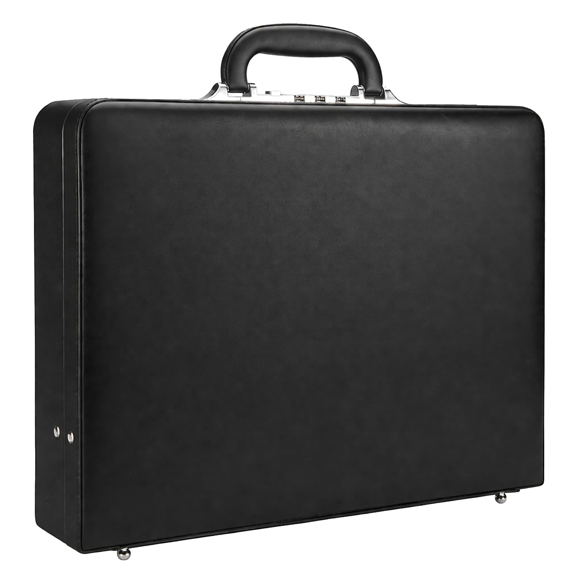for Men, Professional Leather Briefcase with Lock, Hard Shell Business Brief Case, Attache Case for 15.6" Laptop, Men...