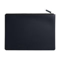 Premium PU Leather File Document Bag - Sleek, Waterproof Official Briefcase for Men & Women Black