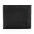 Men’s RFID Leather Wallet - Bifold with ID Window (Black)
