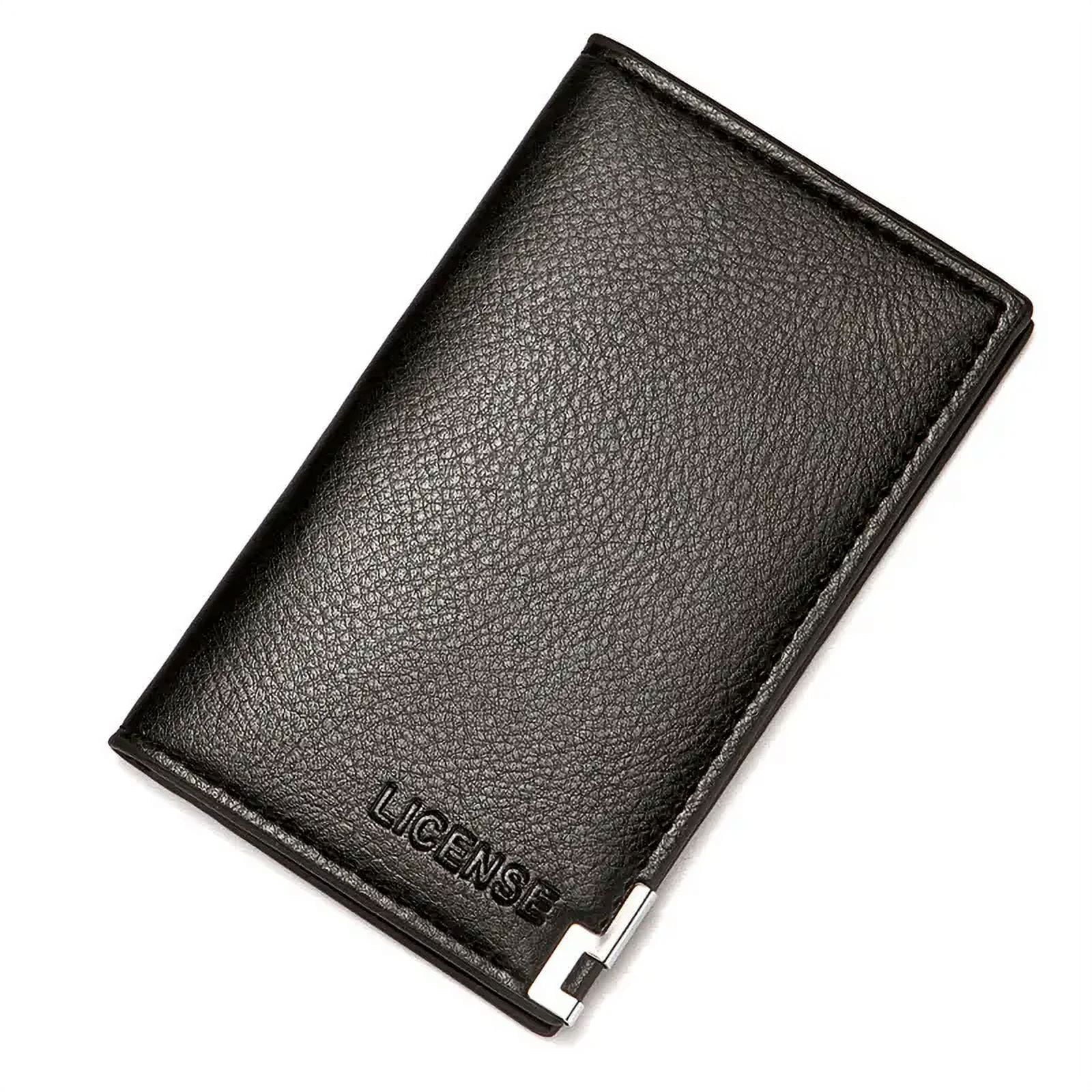 Holder, Mini Faux Leather Case For ID & Credit