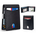 Wallet for Men, Leather Mens Wallet RFID Blocking Credit Card Holder,Father's Day Gifts