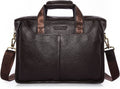 Leather Briefcase Handbag Messenger Business Bags for Men