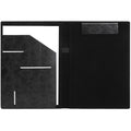 Leather Padfolio Portfolio, Interview and Legal Document Organizer with Business Card Holder and Letter-Sized Writing...