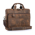 briefcase 18 Inch Laptop/ Messenger Bags for Men and Women Best Office School College briefcase Satchel Bag (Distress...