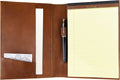 LeatherBelief Leather Junior Padfolio for Women/Men, A5 SizeNotepad Holder Cover, Portfolio Case Study Leather Folder, Documents Folder Case