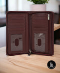 Wallets for Women RFID Blocking Ultra Slim Real Leather Credit Card Holder Clutch