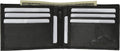 Marshal Genuine Lambskin Soft Leather Bifold Men's Wallet with inner Zipper