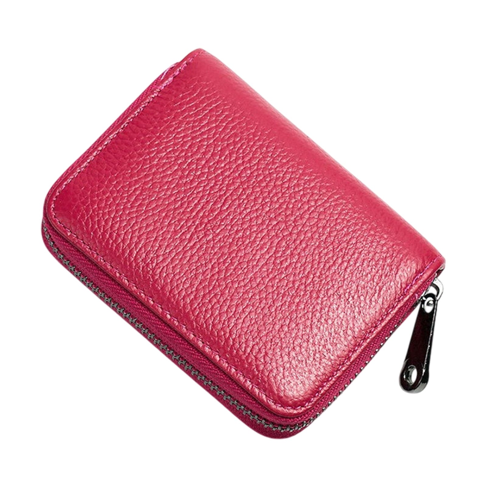 Premium Slim RFID Blocking Leather Card Holder - Multi-Slot Wallet for Credit Cards, ID, License & Cash - Compact & S...