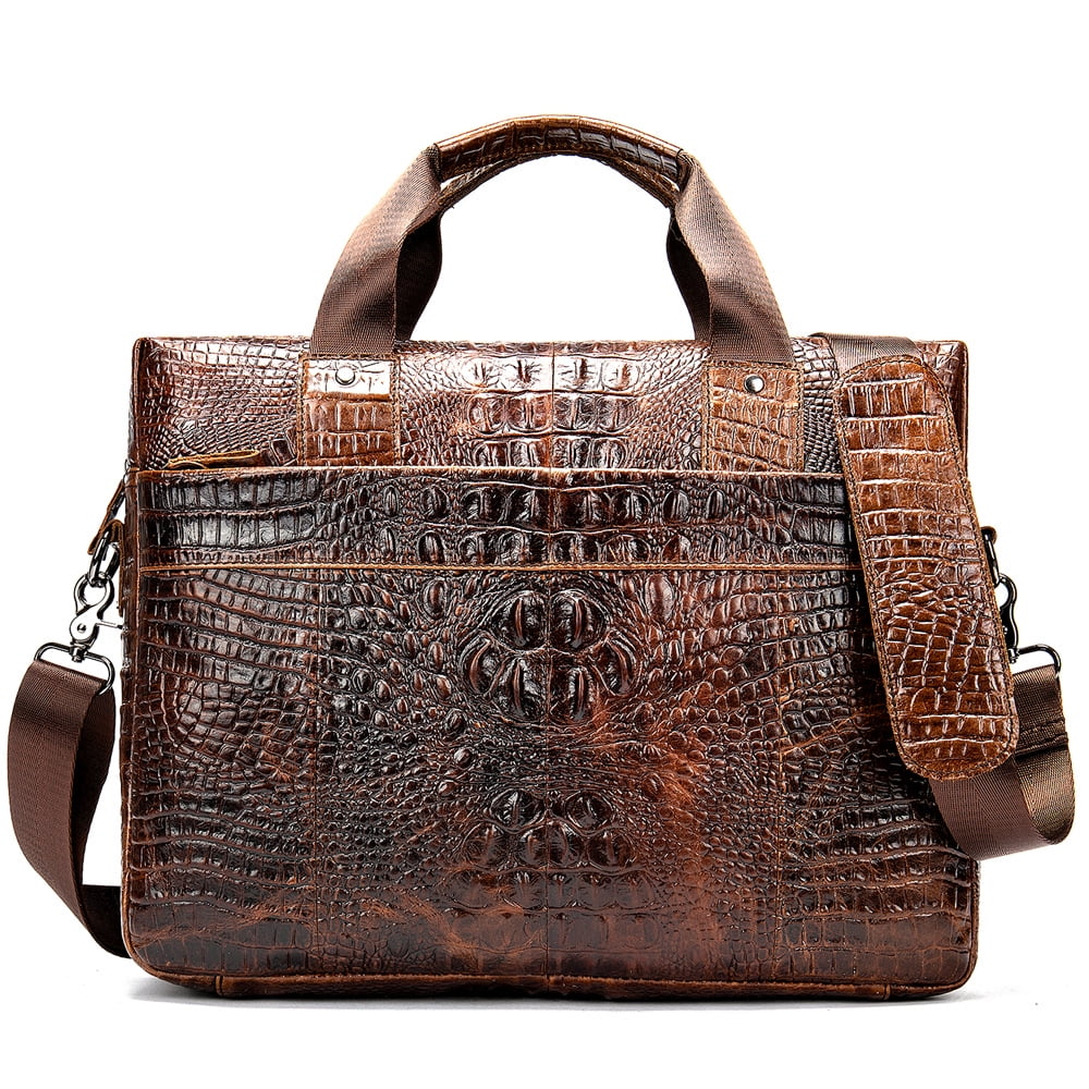 Men's Bag Genuine Leather Briefcase Bag for Men Laptop Bag Messenger Leather Bag Business Bag Document Bag Handbag
