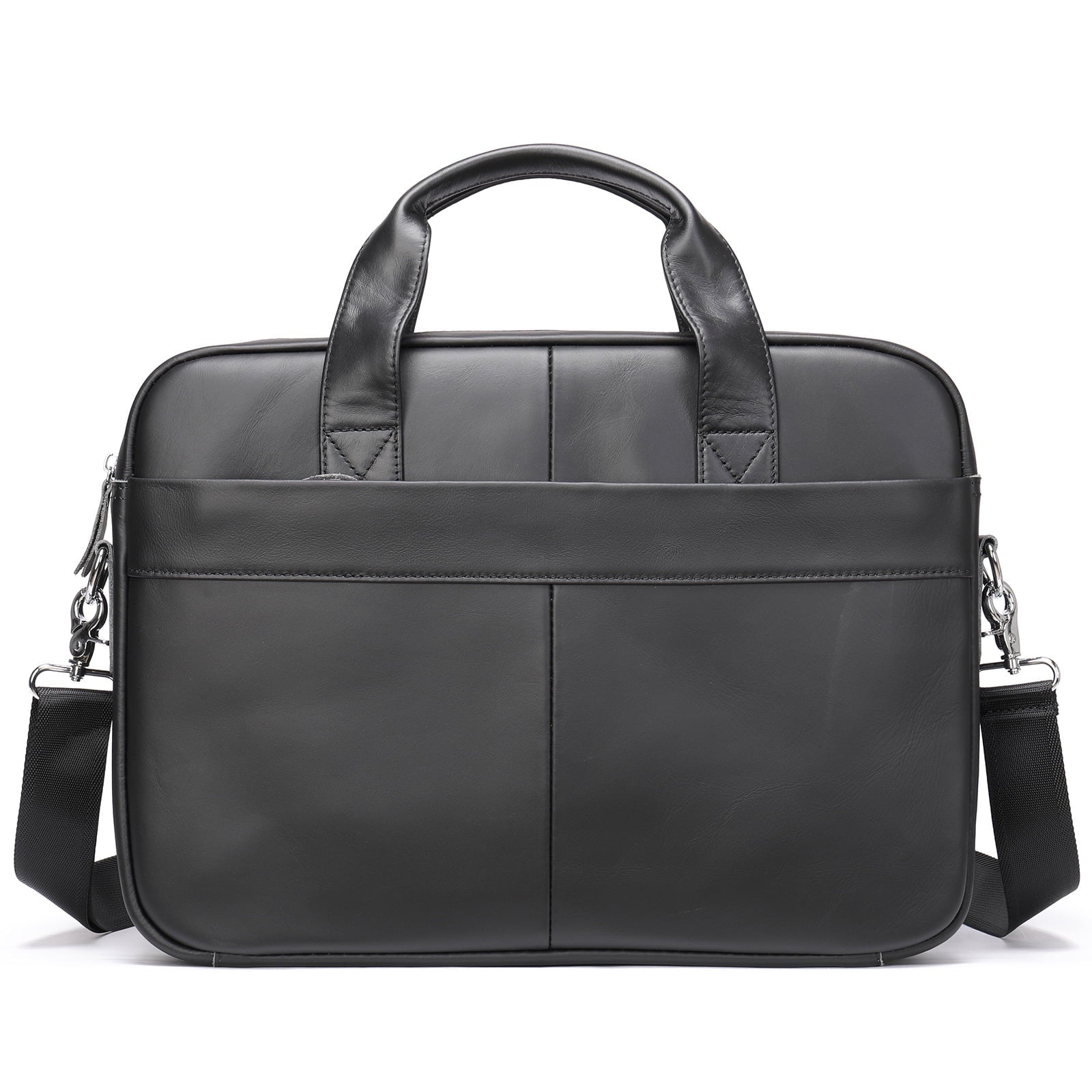 Men's Bag Genuine Leather Men Briefcase for Laptop 14 Inch Messenger Men's Leather Bag Business Portfolio for Documen...
