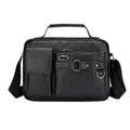 Textured Leather Shoulder Crossbody Bag with Adjustable Strap, Lightweight Laptop Bag for Work, Travel, and Daily Com...