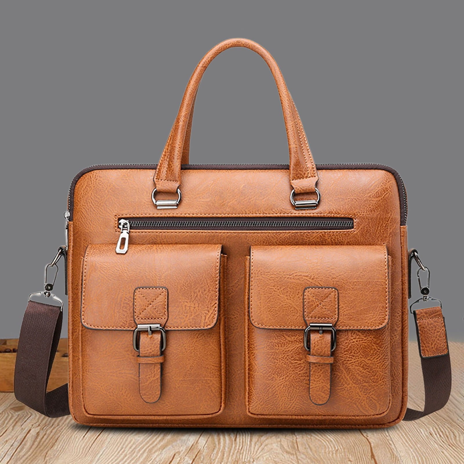 Crossbody Laptop Bag Business Casual Shoulder Bag Spacious Work Office Commute Travel Bag