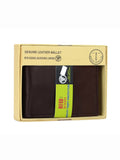 Men's RFID Signal Blocking Genuine Leather Traveller Wallet with Gift Box
